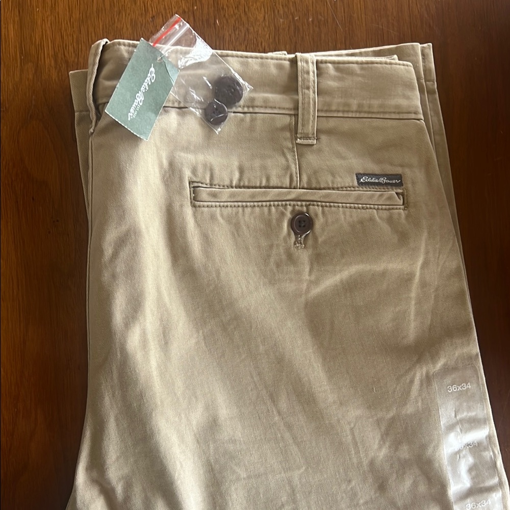 Eddie Bauer Men's Tan Pants